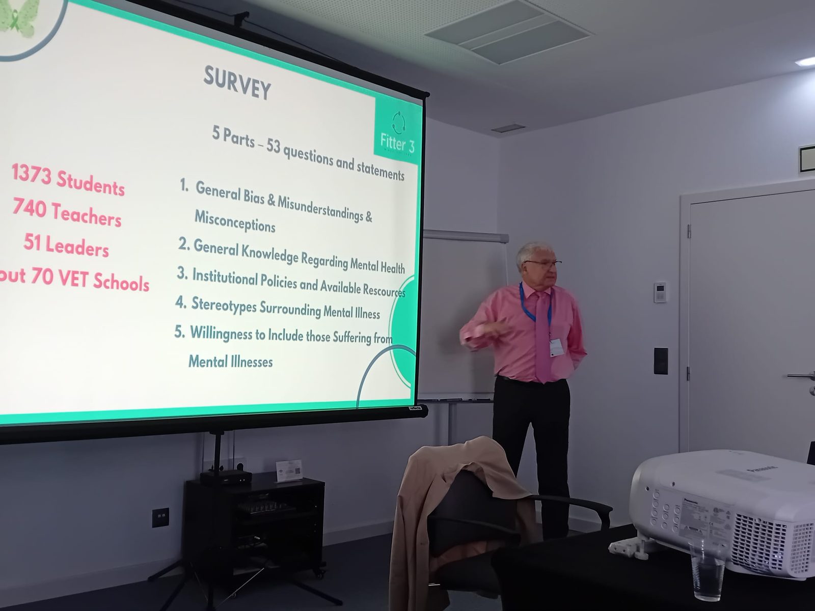 Presenting F3 survey results � over 2,000 students and teachers across partner countries