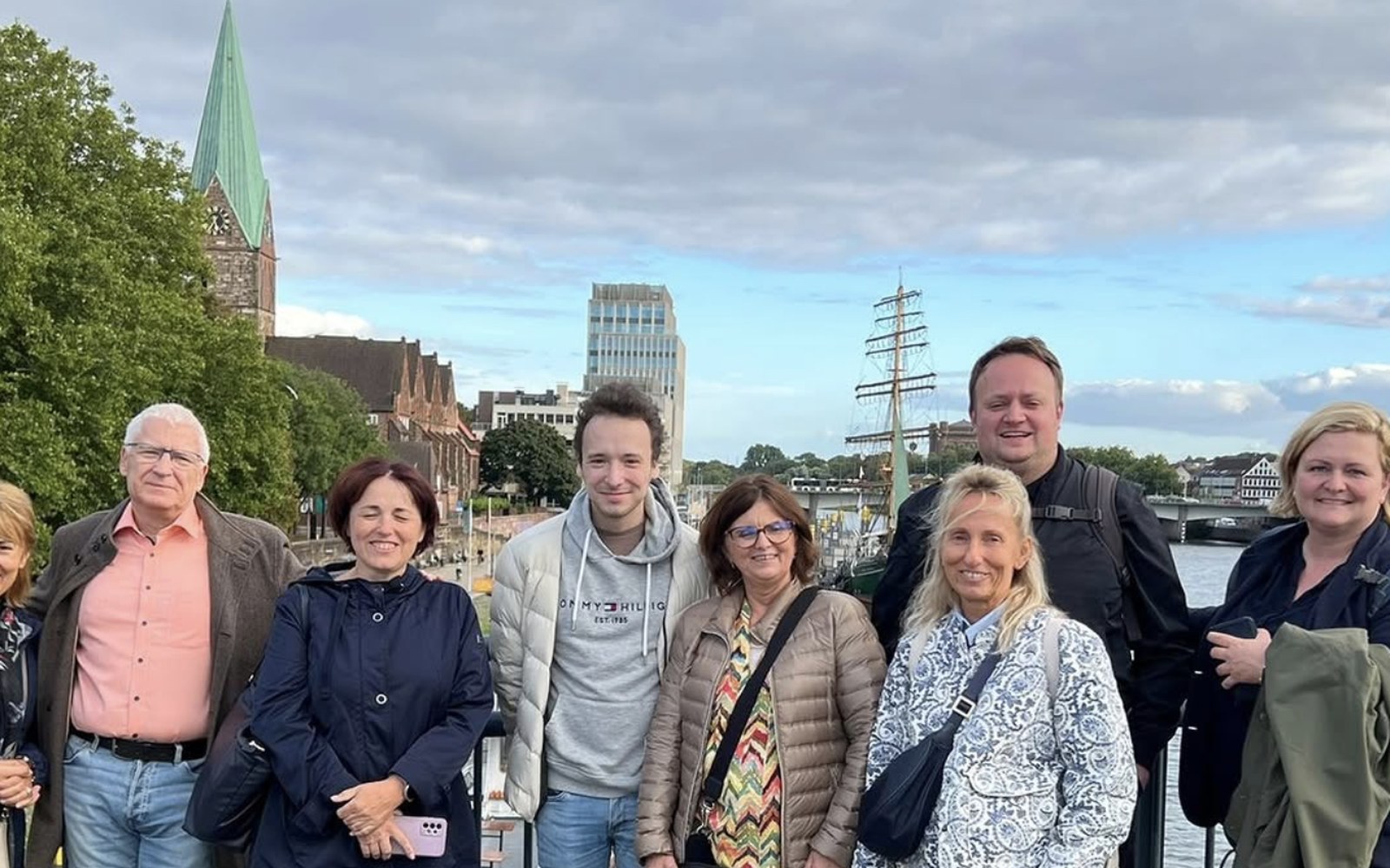 F3 consortium partners together during the Bremen visit